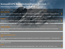 Tablet Screenshot of gpkkogombak.blogspot.com