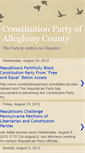 Mobile Screenshot of cpartyalleghenycounty.blogspot.com