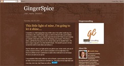 Desktop Screenshot of gingerconsulting.blogspot.com