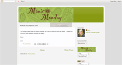 Desktop Screenshot of manicmondaymeme.blogspot.com