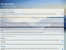 Tablet Screenshot of cor-de-sonho.blogspot.com