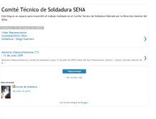 Tablet Screenshot of comitesoldadurasena.blogspot.com