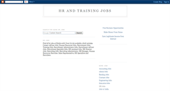 Desktop Screenshot of hrjobworld.blogspot.com