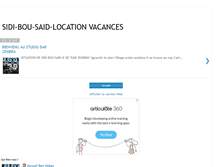 Tablet Screenshot of location-saisoniere-sidi-bou-said.blogspot.com