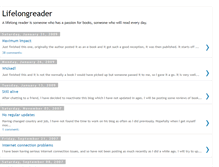 Tablet Screenshot of lifelongreader.blogspot.com