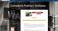 Desktop Screenshot of contaduriapubunillanos.blogspot.com