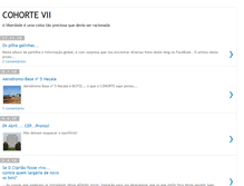 Tablet Screenshot of cohortevii.blogspot.com