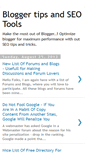 Mobile Screenshot of bloggertips8.blogspot.com