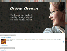 Tablet Screenshot of gronagrenen.blogspot.com
