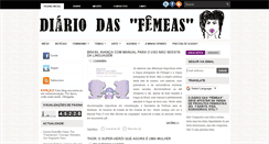 Desktop Screenshot of diariodasfemeas.blogspot.com