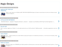 Tablet Screenshot of magic-designss.blogspot.com