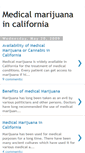 Mobile Screenshot of medical-marijuana-in-california.blogspot.com