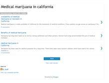 Tablet Screenshot of medical-marijuana-in-california.blogspot.com