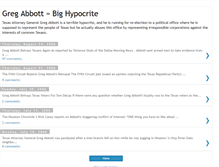 Tablet Screenshot of greg-abbott-is-a-hypocrite.blogspot.com