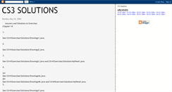 Desktop Screenshot of lhs-cs3-solutions.blogspot.com