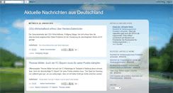 Desktop Screenshot of nachrichten-deutschland.blogspot.com