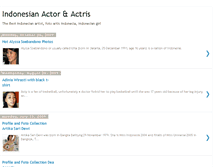 Tablet Screenshot of indonesian-actor-actris.blogspot.com