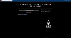 Desktop Screenshot of no-hay-culpa-sin-sangre.blogspot.com