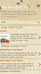 Mobile Screenshot of myreadingspot.blogspot.com