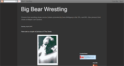 Desktop Screenshot of bigbearwrestling.blogspot.com