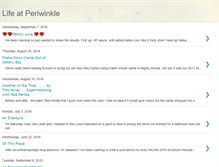 Tablet Screenshot of lifeatperiwinkle.blogspot.com