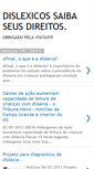 Mobile Screenshot of dislexicosaibaseusdireitos.blogspot.com