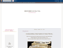Tablet Screenshot of historieledavia.blogspot.com