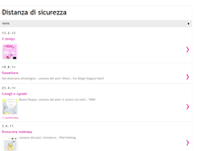 Tablet Screenshot of distanzadisicurezza.blogspot.com