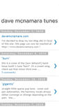 Mobile Screenshot of davemcnamaratunes.blogspot.com