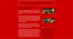 Desktop Screenshot of lancasterappliancerepair.blogspot.com