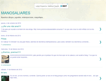Tablet Screenshot of manosaliaresencasa.blogspot.com
