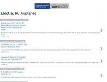 Tablet Screenshot of electricrcairplane.blogspot.com