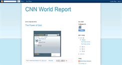 Desktop Screenshot of cnnworldreport.blogspot.com