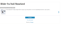 Tablet Screenshot of hjemmestallrosseland.blogspot.com