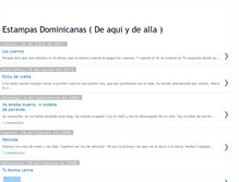 Tablet Screenshot of estampasdominicanas.blogspot.com