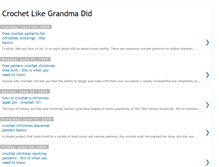 Tablet Screenshot of mycrochetsecrets.blogspot.com