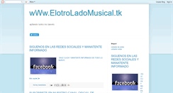 Desktop Screenshot of elotroladomusical.blogspot.com