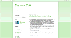 Desktop Screenshot of daphnebell.blogspot.com