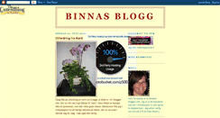 Desktop Screenshot of binnasblogg.blogspot.com