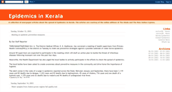 Desktop Screenshot of kerala-epidemics.blogspot.com