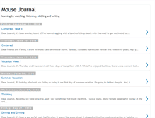 Tablet Screenshot of mousejournal.blogspot.com