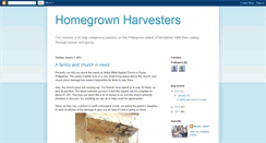 Desktop Screenshot of homegrownharvesters.blogspot.com