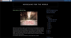 Desktop Screenshot of novocainefortheworld.blogspot.com