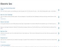 Tablet Screenshot of electricsexsermon.blogspot.com