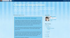 Desktop Screenshot of creativecompendium.blogspot.com