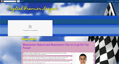 Desktop Screenshot of englishpremierleaguesports.blogspot.com