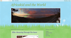 Desktop Screenshot of africakidandtheworld.blogspot.com