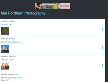 Tablet Screenshot of melfordham-photography.blogspot.com