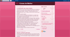 Desktop Screenshot of coisas-de-mulher.blogspot.com