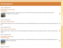 Tablet Screenshot of lexieoutloud.blogspot.com